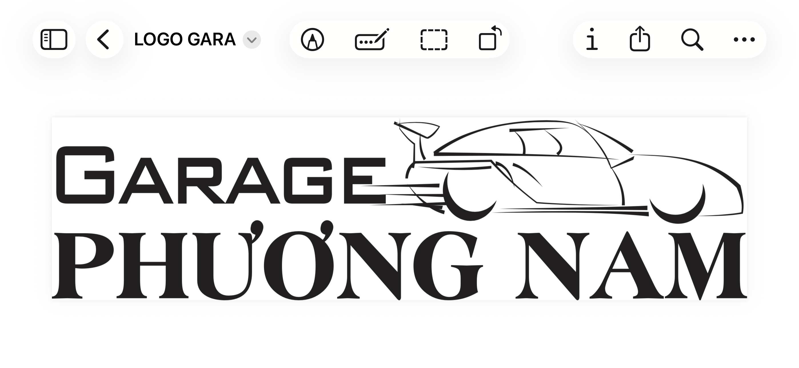 Logo Garage Phương Nam